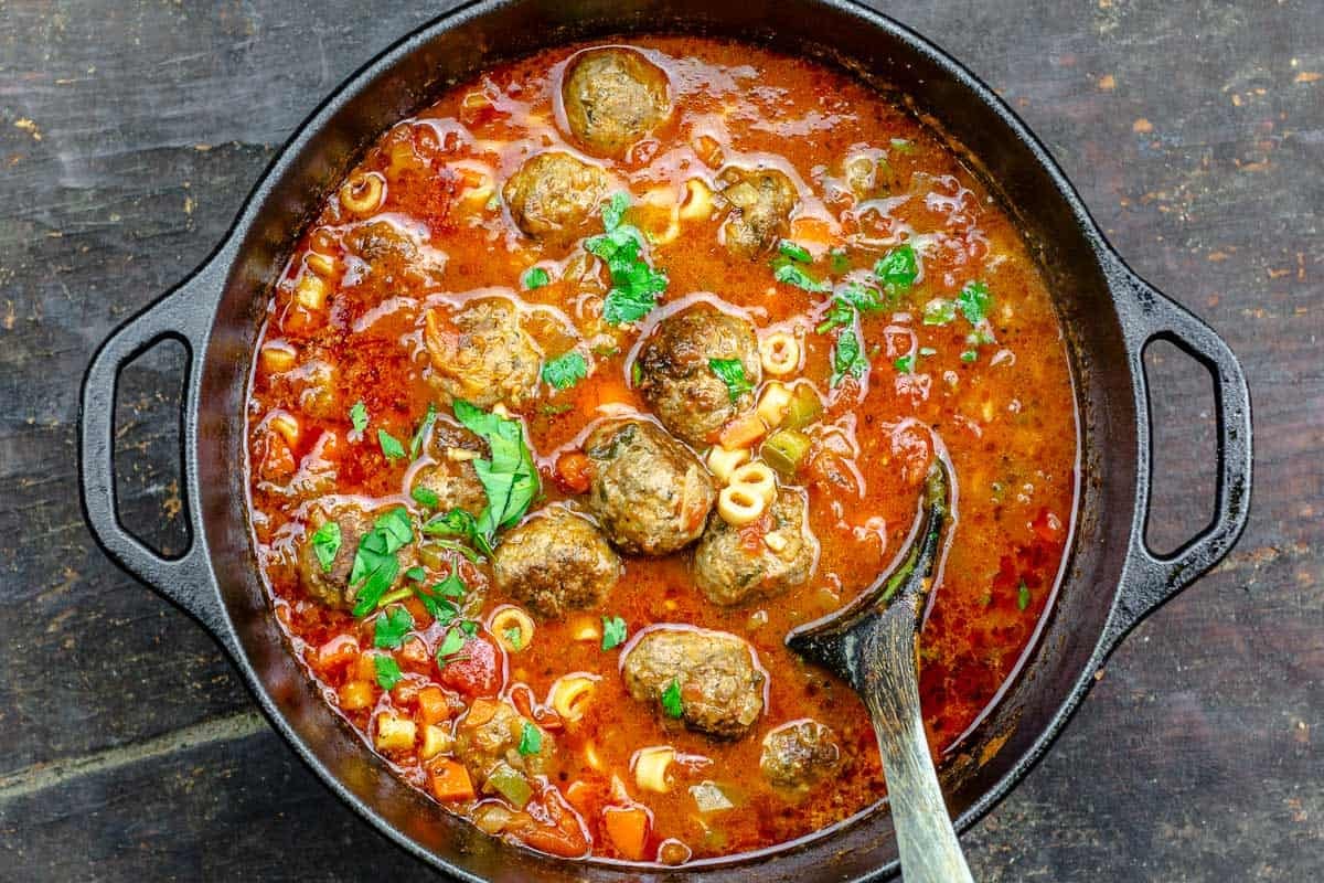 Easy Italian Meatball Soup: Quick Comfort for Family Dinners